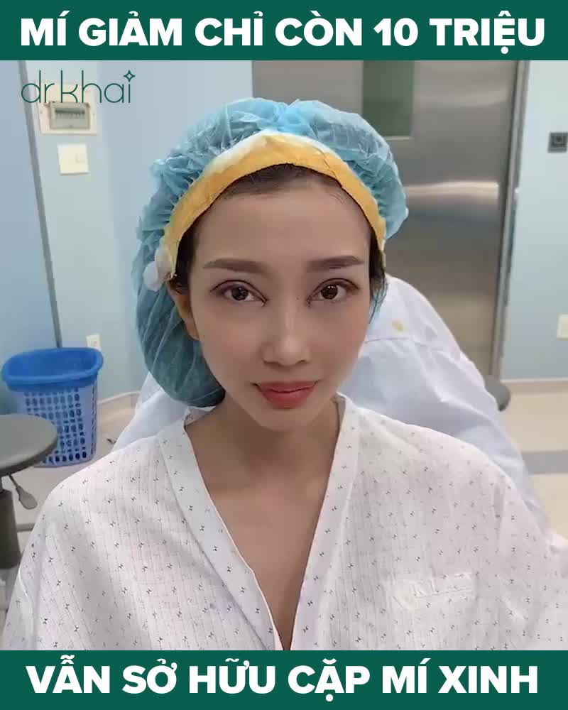 NHẬN KHUYẾN MÃI GIẢM CHỈ CÒN 10TR CẮT MÍ LIỆU CÓ ĐẸP NHƯ MONG ĐỢI