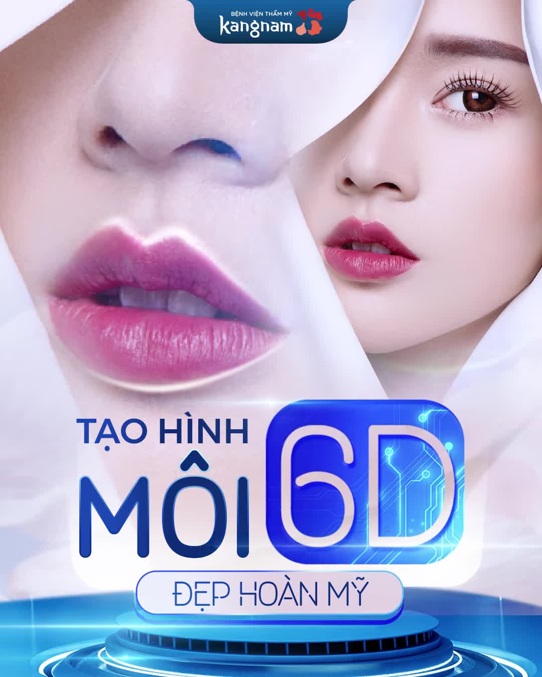 Công nghệ Tạo hình môi 6D MỚI NHẤT