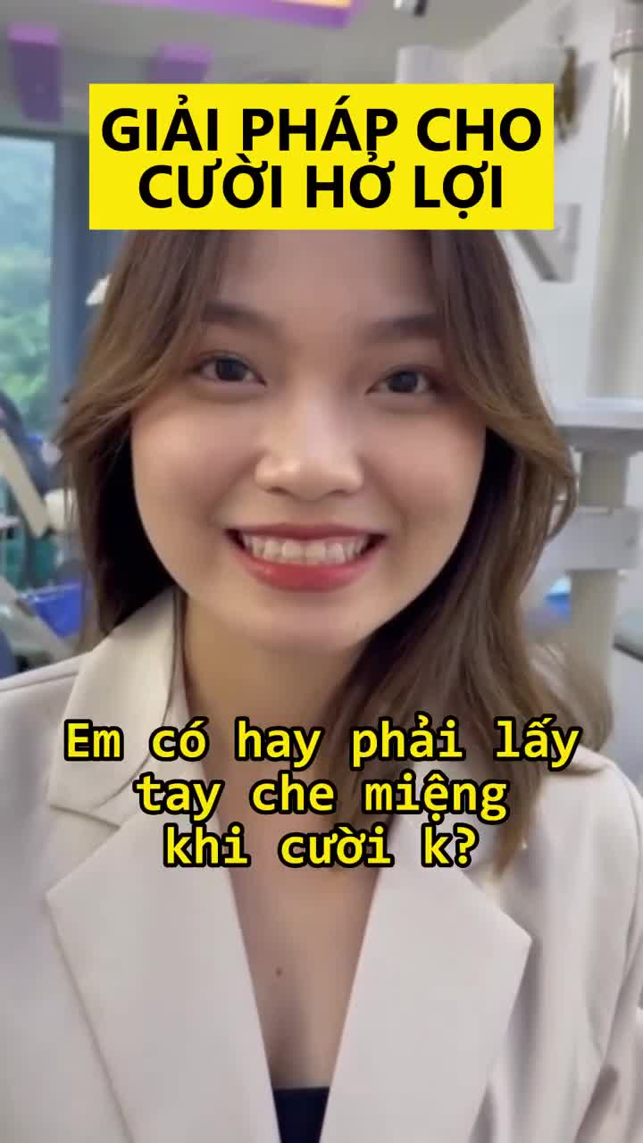 Cười hở lợi biết phải làm sao