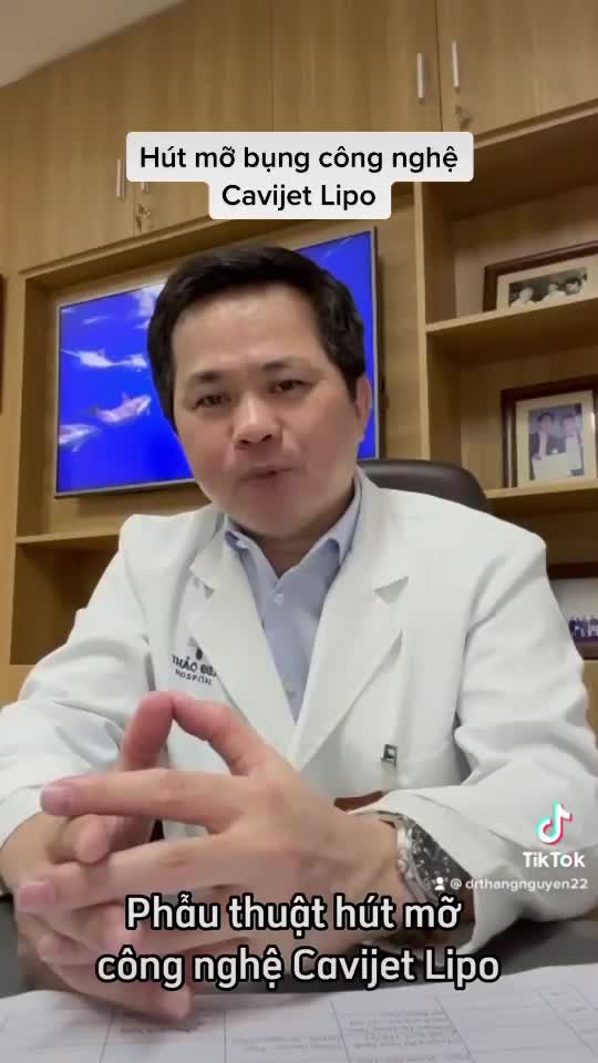 HÚT MỠ BỤNG- công nghệ TAN MỠ bằng sóng siêu âm CAVITRON tại BỆNH VIỆN THẢO ĐIỀN