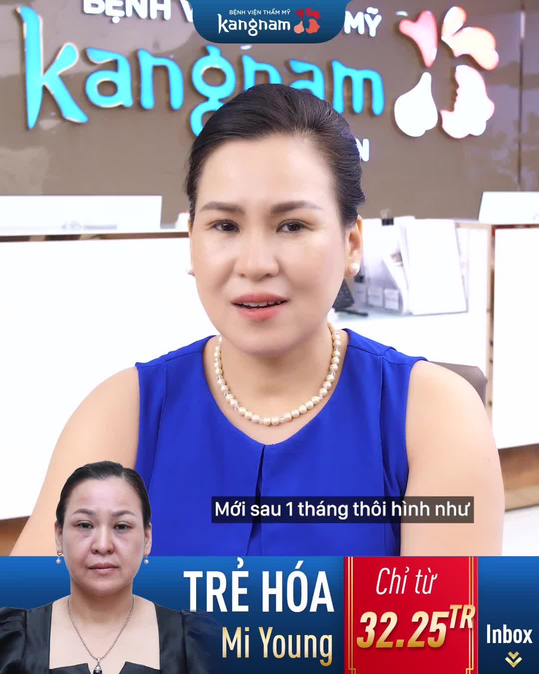 Feedback từ chị khách Việt Kiều sau 1 tháng Trẻ hóa Mi Young