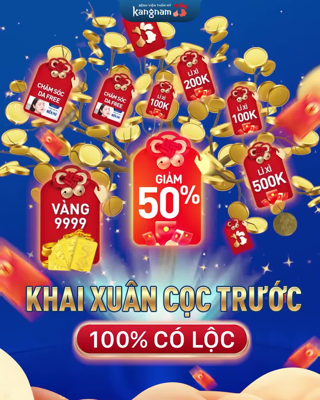 Khai xuân PHUN XĂM nhận SALE + QUÀ siêu to