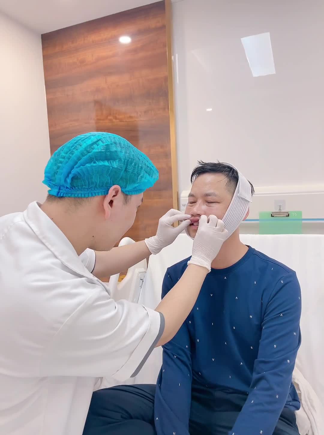 2 ngày sau chỉnh hàm hô 2 hàm, khách hàng nam trên cả hài lòng!