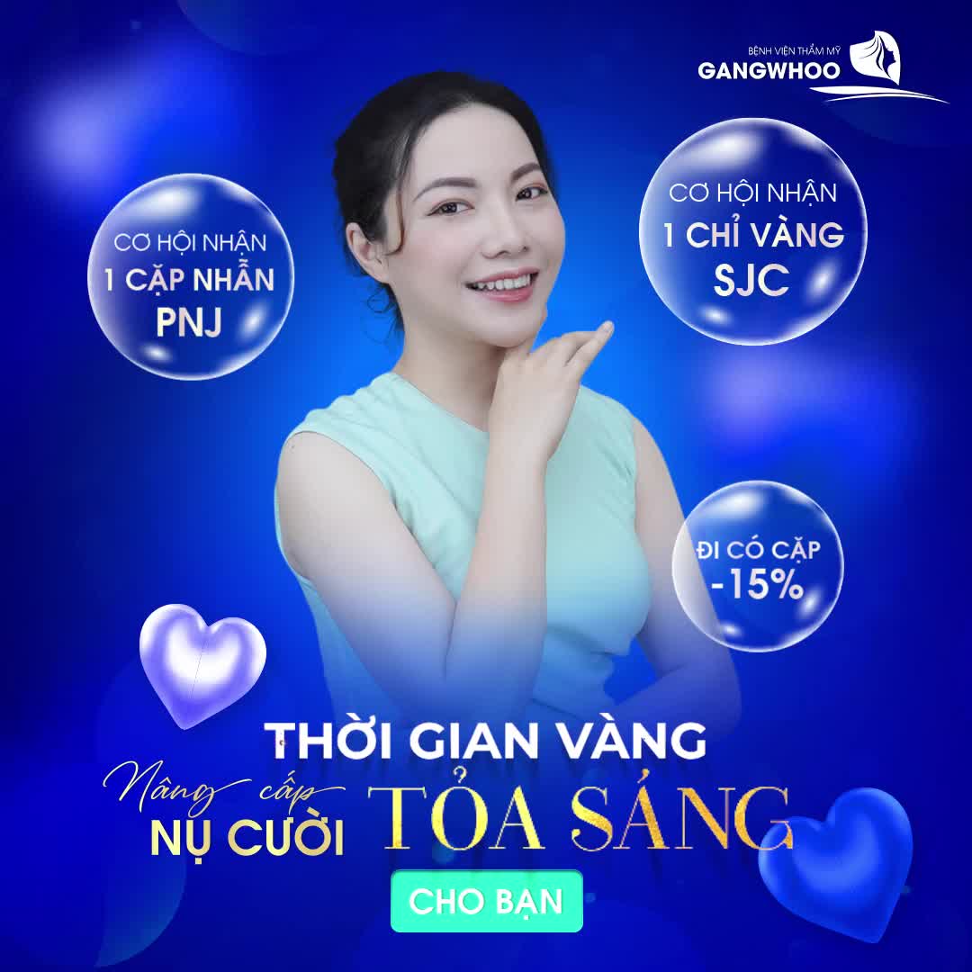 THỜI GIAN VÀNG NÂNG CẤP NỤ CƯỜI TỎA SÁNG CHO BẠN