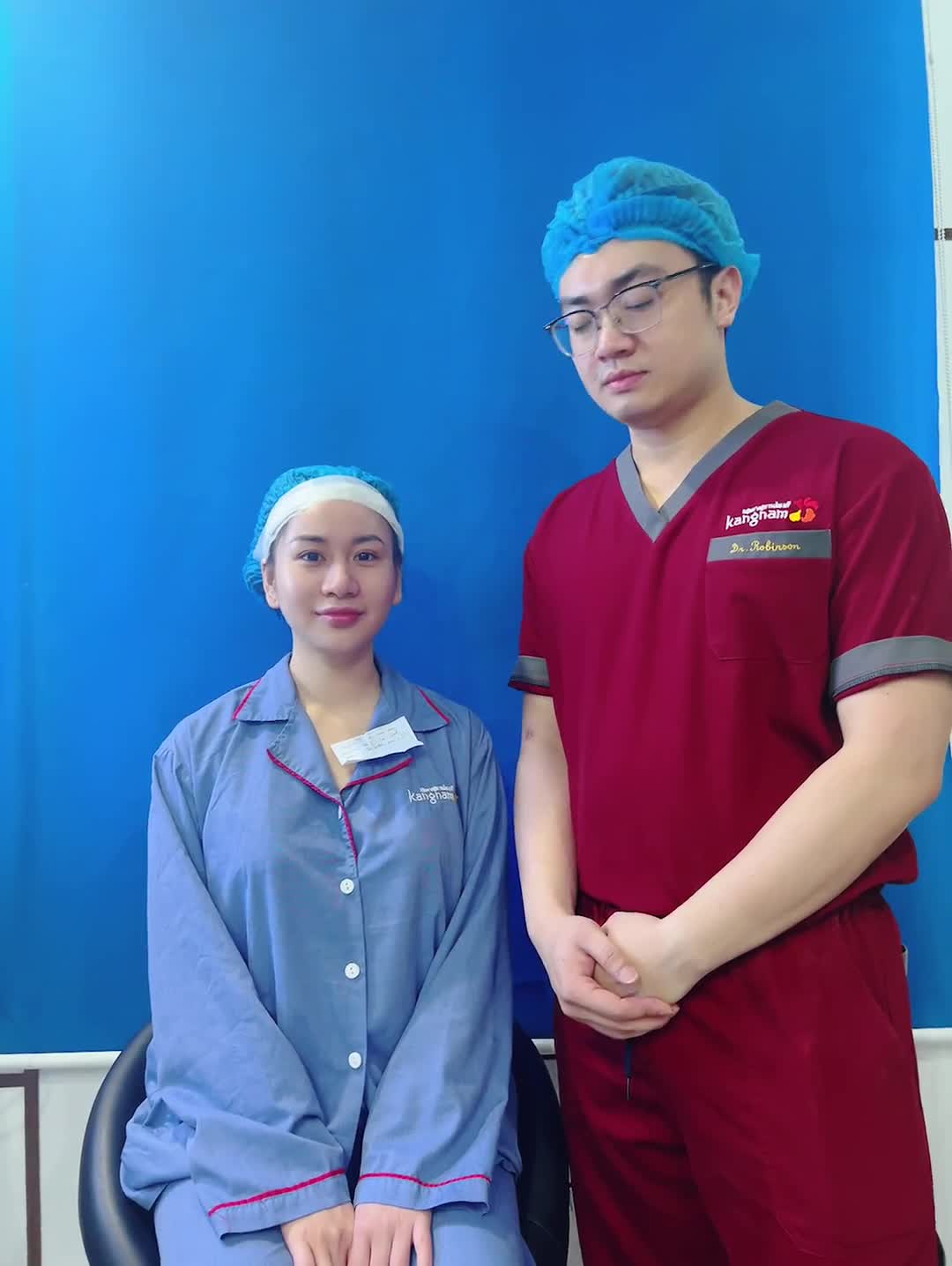 Nữ khách hàng sau nhiều thời gian tìm hiểu quyết định đi nâng mũi tại Kangnam!