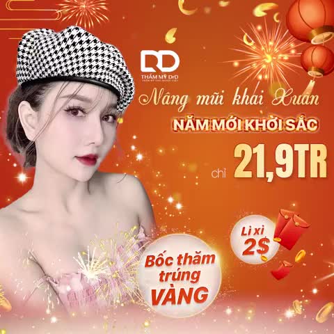 NÂNG MŨI KHAI XUÂN, ĐÓN TÀI RƯỚC LỘC