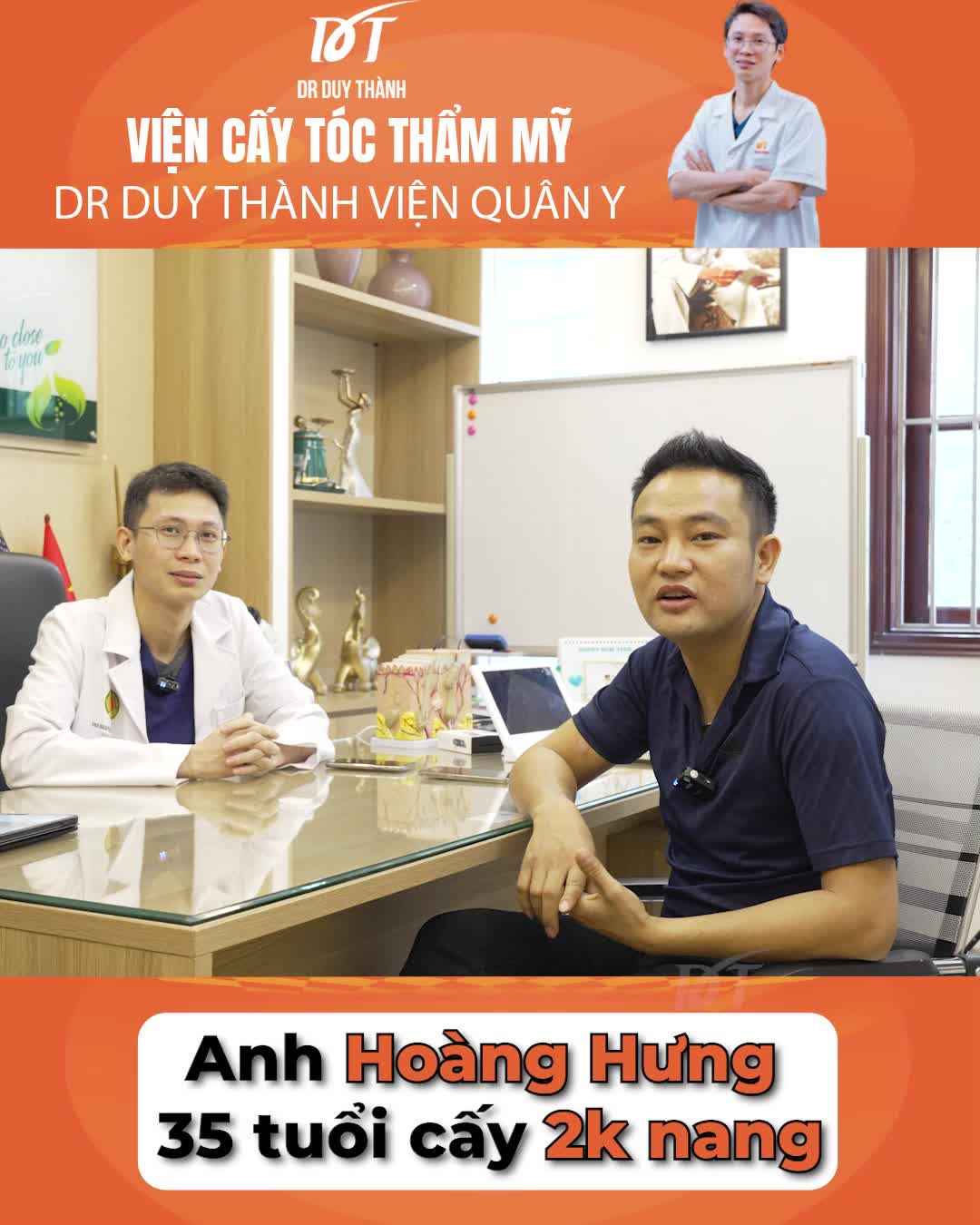 Hói 7 năm buồn lắm, tìm hiểu chán chê và duyên phận đến với Dr Duy Thành