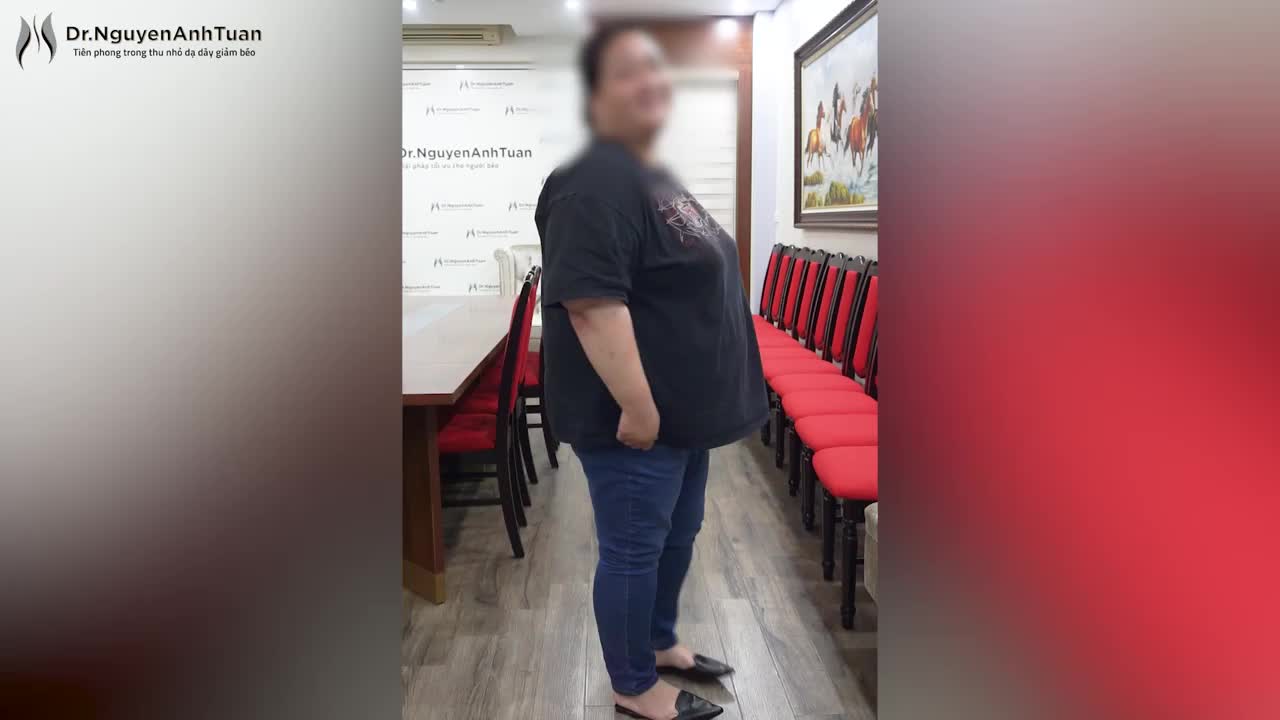 Nặng gần 140kg, chỉ số BMI=48 ,vòng 2 gần 2 mét, không một viện thẩm mỹ nào dám nhận, thử giảm cân bằng nhiều cách nhưng không thành. Tuyệt vọng!