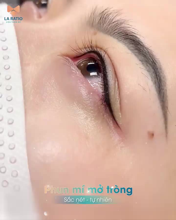 Chào ngày mới đầy năng lượng! Phun mí mở tròng được thực hiện bởi Master nhà La Ratio quá suất sắc luôn