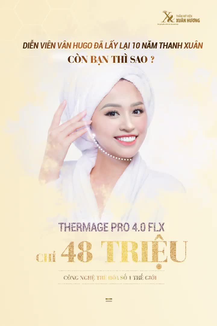 DIỄN VIÊN / MC VÂN HUGO TRẺ LẠI 10 TUỔI VỚI LÀN DA "PHƠI PHỚI THANH XUÂN"