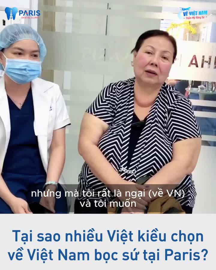 Động lực nào khiến cô Thoa từ Mỹ xa xôi về Việt Nam để bọc sứ?
