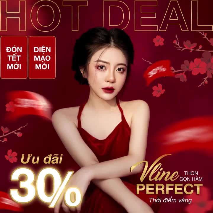 NGÀN LẺ MỘT LÍ DO PHẢI THON GỌN HÀM VLINE PERFECT ĐÓN TẾT !!!
