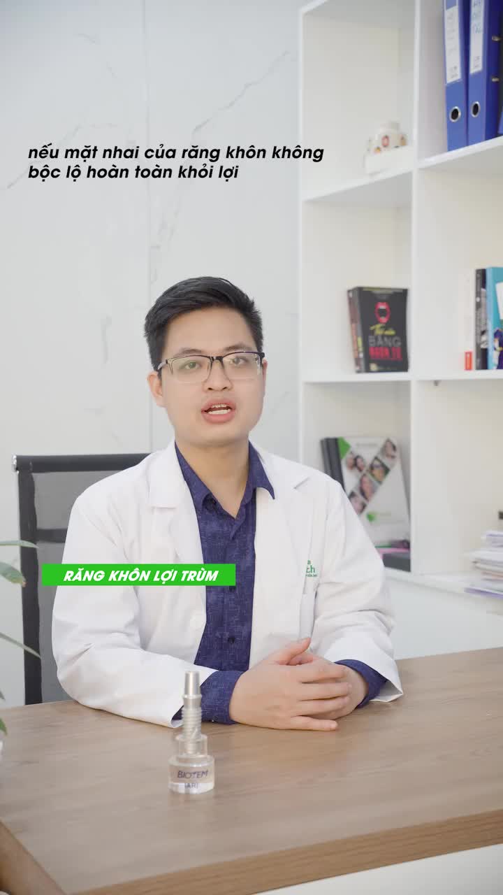Các biến chứng của răng khôn lợi trùm