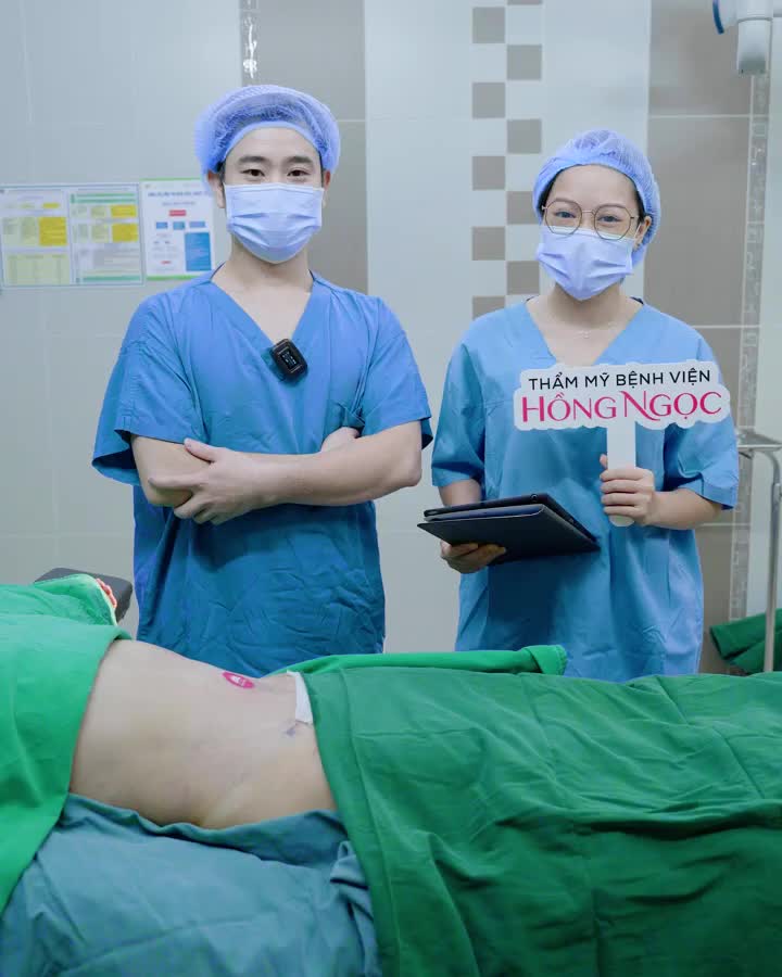 KẾT QUẢ HÚT MỠ + THTB SIẾT EO CỦA EKIP BÁC SĨ THÀNH TẠI HỒNG NGỌC YÊN NINH