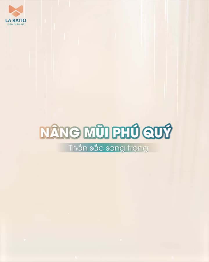 Phú quý sang trọng sau 45 phút nâng mũi tại La Ratio Thành công tút tát nhan sắc như chị đẹp u50