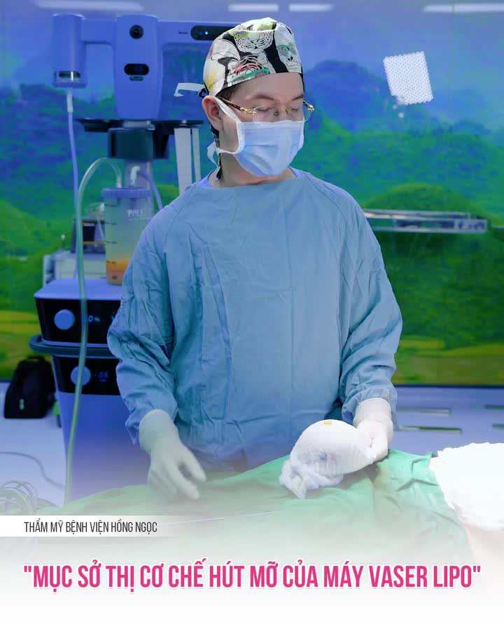MỤC SỞ THỊ" CƠ CHẾ HÚT MỠ SIÊU VIỆT CỦA MÁY VASER LIPO