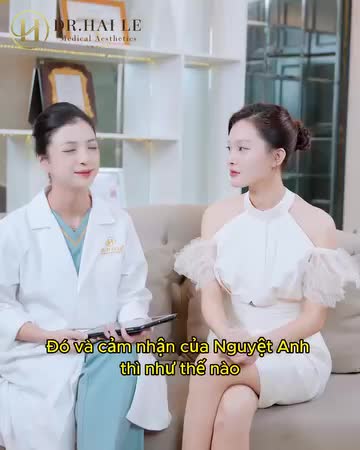 Chị Nguyệt Anh đã quyết định đặt trọn niềm tin vào  Dr.Hải Lê, kết quả nhận được đã không làm chị thất vọng.