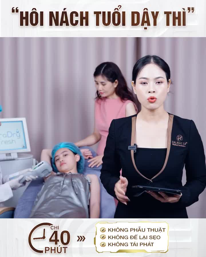 “SAY BYE" HÔI NÁCH TUỔI DẬY THÌ