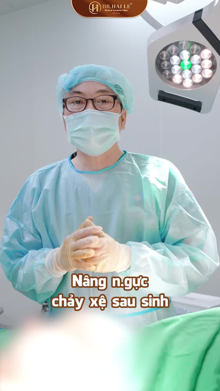 Lời khuyên của bác sĩ về nâng ngực chảy xệ sau sinh