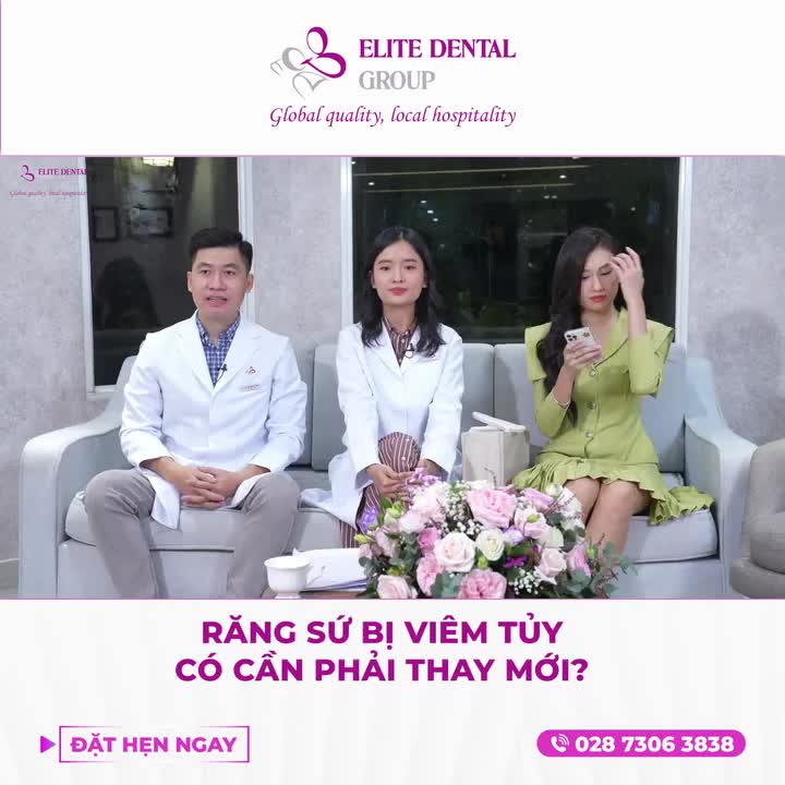 RĂNG SỨ BỊ VIÊM TỦY CÓ CẦN PHẢI LÀM LẠI?
