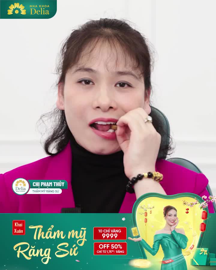 LÀM RĂNG SỨ TẠI DELIA CÓ ĂN NHAI ĐƯỢC THOẢI MÁI KHÔNG?