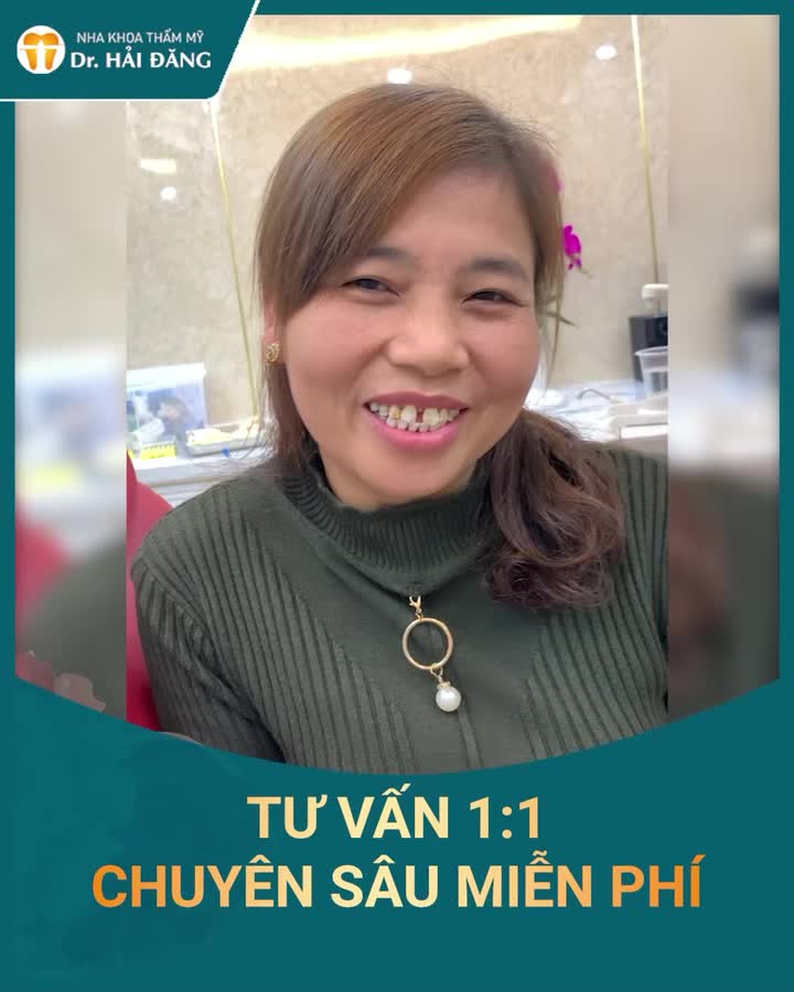SỰ THAY ĐỔI CỦA KHÁCH HÀNG SAU 24 GIỜ BỌC RĂNG SỨ