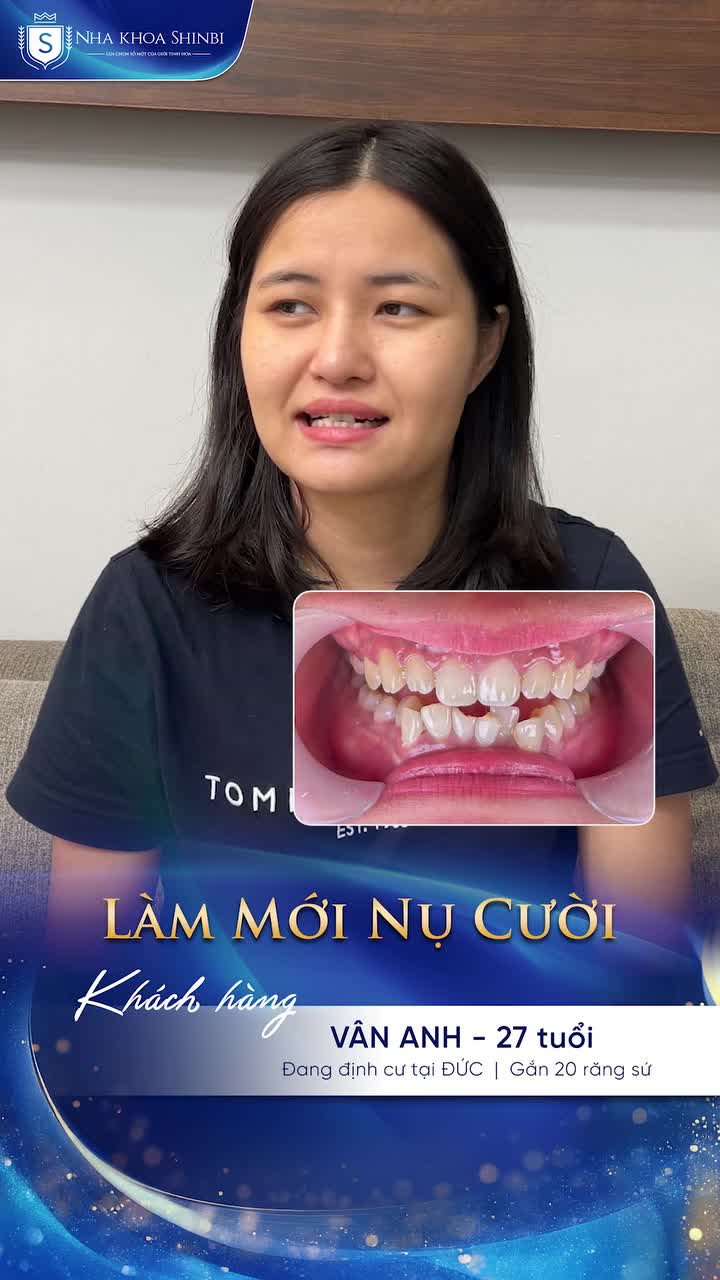 LÀM RĂNG SỨ TẠI NHA KHOA SHINBI – NIỀM TIN TỪ KHÁCH HÀNG MỸ ANH ĐẾN TỪ ĐỨC