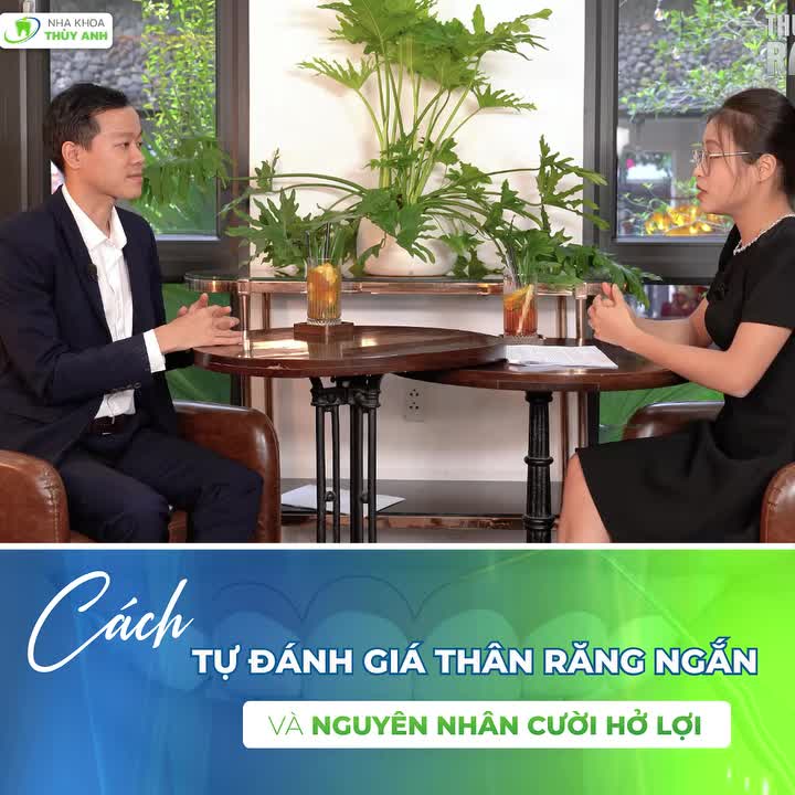 Cách để tự đánh giá thân răng ngắn và giải đáp nguyên nhân khác dẫn đến cười hở lợi