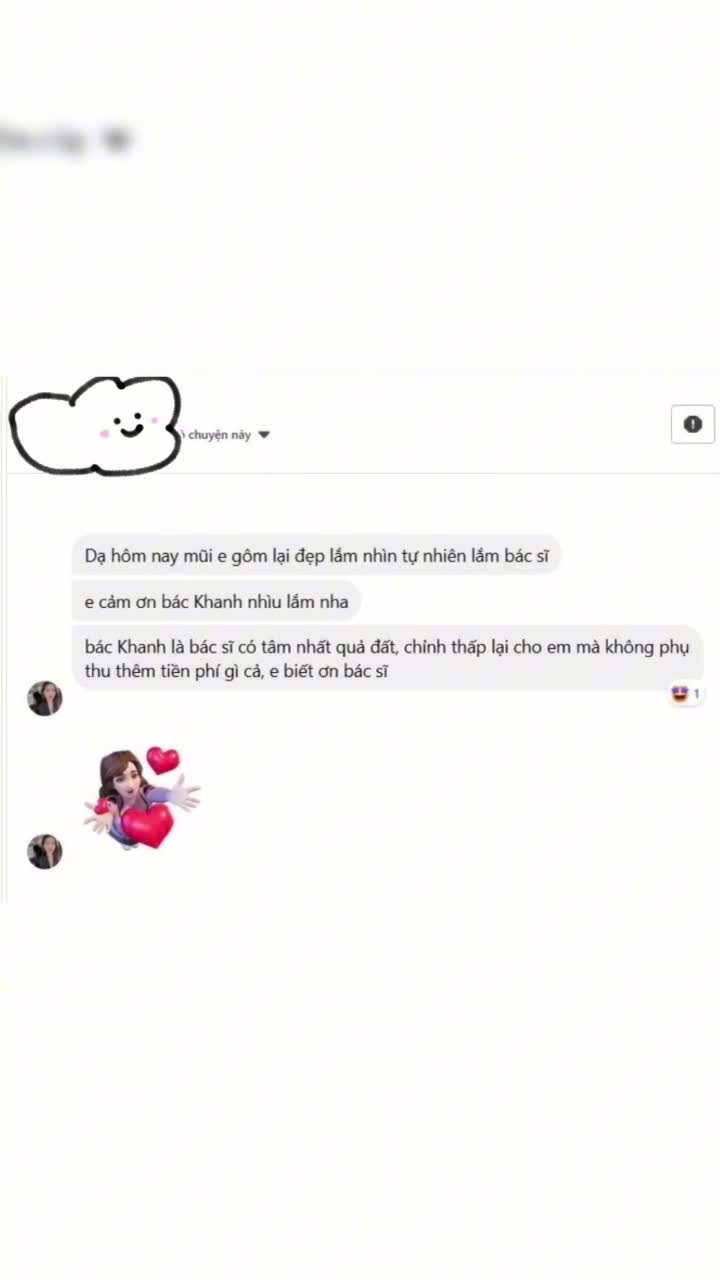 Sau khi nâng mũi được một năm, nàng lại cảm thấy mình phù hợp với dáng mũi nhẹ nhàng, tự nhiên hơn.