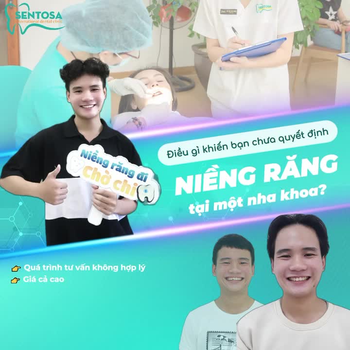 ĐIỀU GÌ KHIẾN BẠN CHƯA QUYẾT ĐỊNH NIỀNG RĂNG TẠI MỘT NHA KHOA?