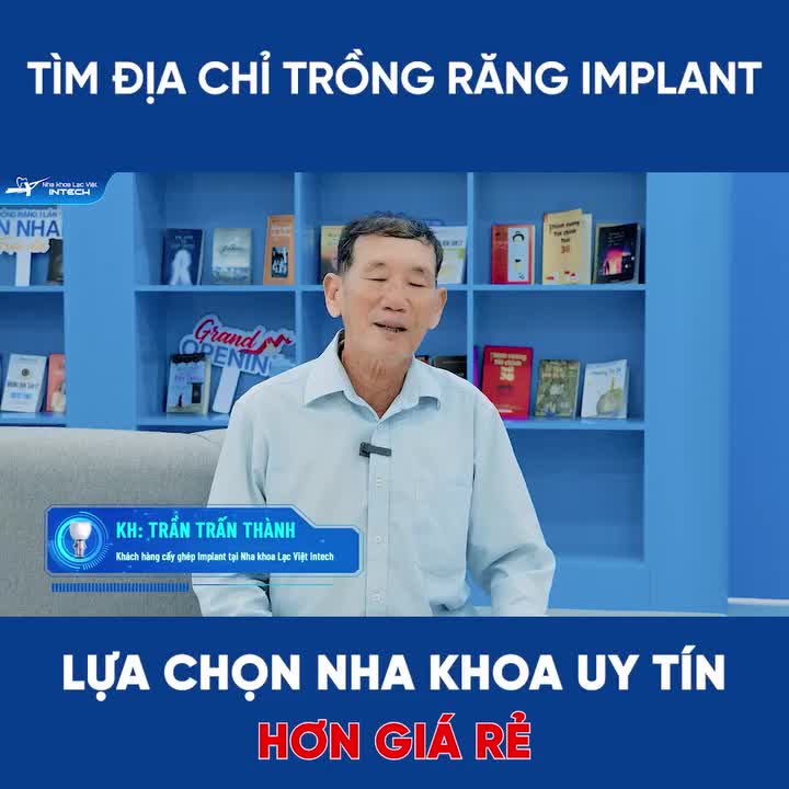 TRỒNG RĂNG IMPLANT ĐỪNG CHỌN GIÁ RẺ, HÃY CHỌN NHA KHOA UY TÍN!