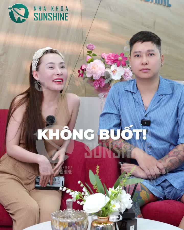 Hai vợ chồng – chung một lựa chọn: Nha khoa Sunshine!