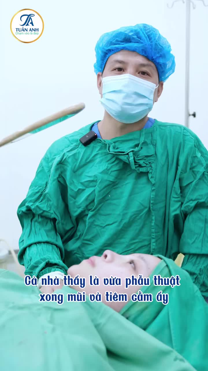 Ngay sau nâng mũi – gương mặt đã khác biệt!