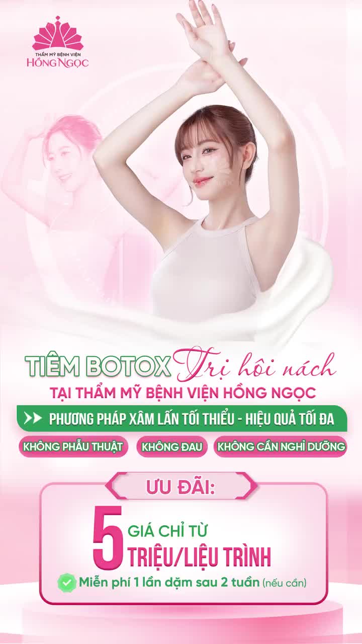 KHÔ THOÁNG, HẾT "RAU MÙI" CHỈ SAU 15P - TIÊM 1 LẦN, HIỆU QUẢ TỚI 6 THÁNG