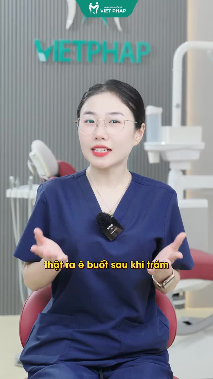 Ê BUỐT SAU KHI TRÁM RĂNG XONG THÌ CÓ PHẢI BỊ TRÁM HỎNG KHÔNG?