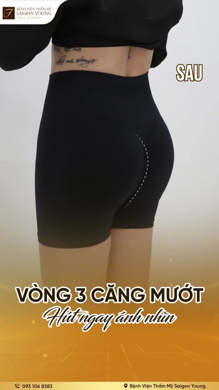 Vòng 3 căng mướt – Hút mọi ánh nhìn. Từng đường cong được Saigon Young “điêu khắc” mềm mại, quyến rũ đến khó rời mắt.