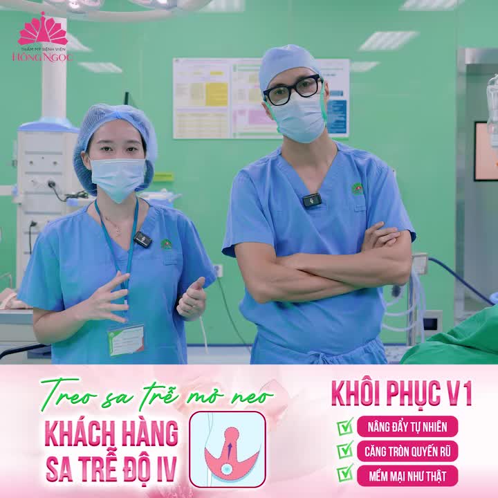 Treo sa trễ độ IV - Khôi phục dáng ngực cao đầy, căng tròn, tự nhiên