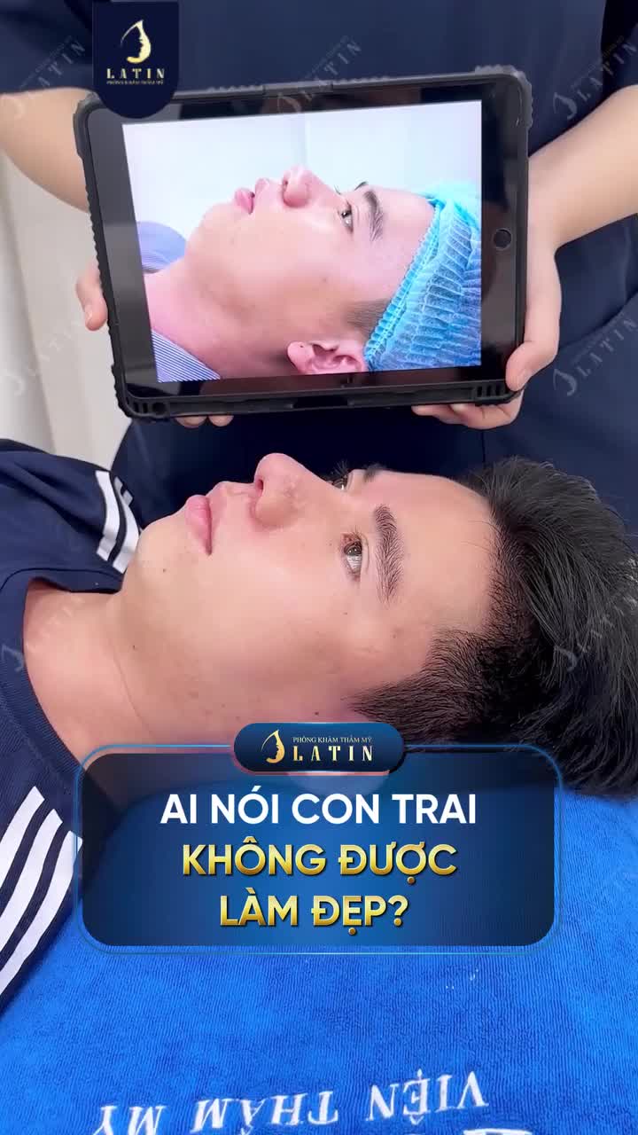 AI NÓI CON TRAI KHÔNG ĐƯỢC LÀM ĐẸP?
