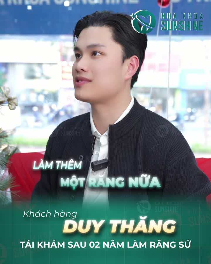 QUYẾT ĐỊNH LÀM THÊM 1 RĂNG SỨ SAU 02 NĂM TRẢI NGHIỆM