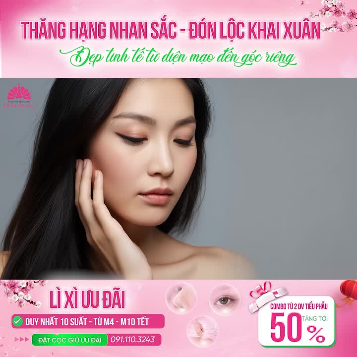 ĐÓN LỘC KHAI XUÂN - TÂN TRANG NHAN SẮC, NHẬN MAY MẮN CẢ NĂM