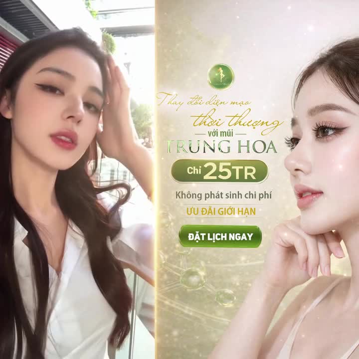 THAY ĐỔI DIỆN MẠO THỜI THƯỢNG VỚI MŨI TRUNG HOA CHỈ 25TR