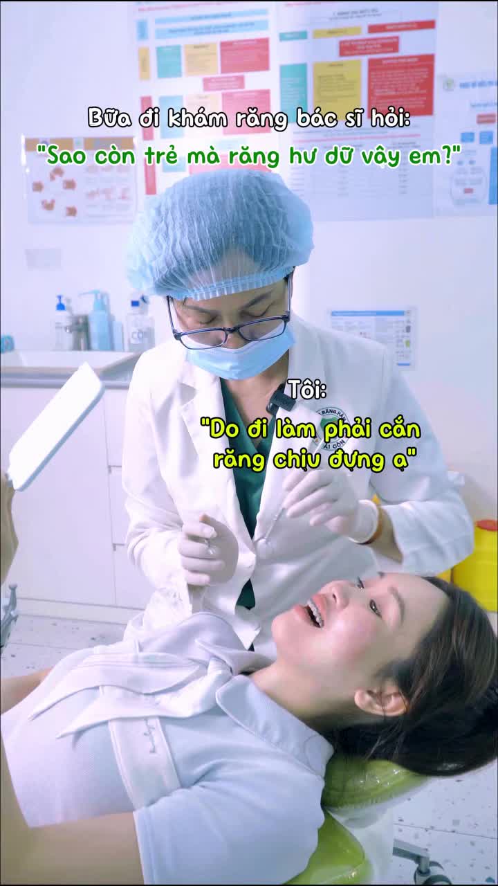 Dạ là dzị đó bác sĩ ơi