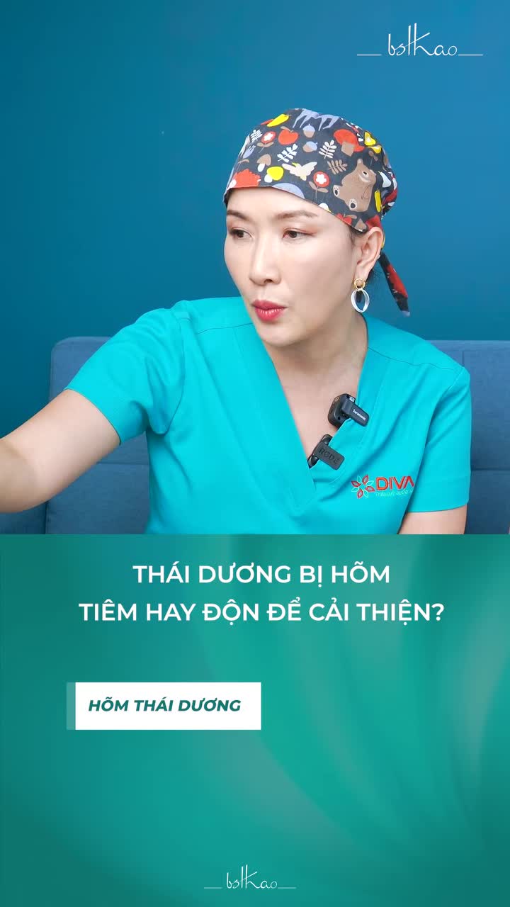 THÁI DƯƠNG BỊ HÕM THÌ NÊN TIÊM HAY ĐỘN SỤN ĐỂ CẢI THIỆN?