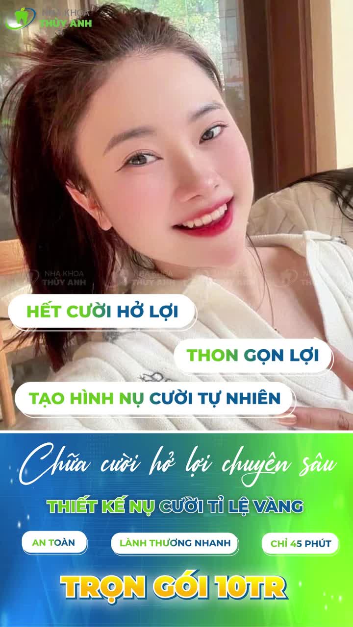 HỞ LỢI KHÔNG CÒN LÀ NỖI LO – TỰ TIN RẠNG RỠ ĐÓN HÈ