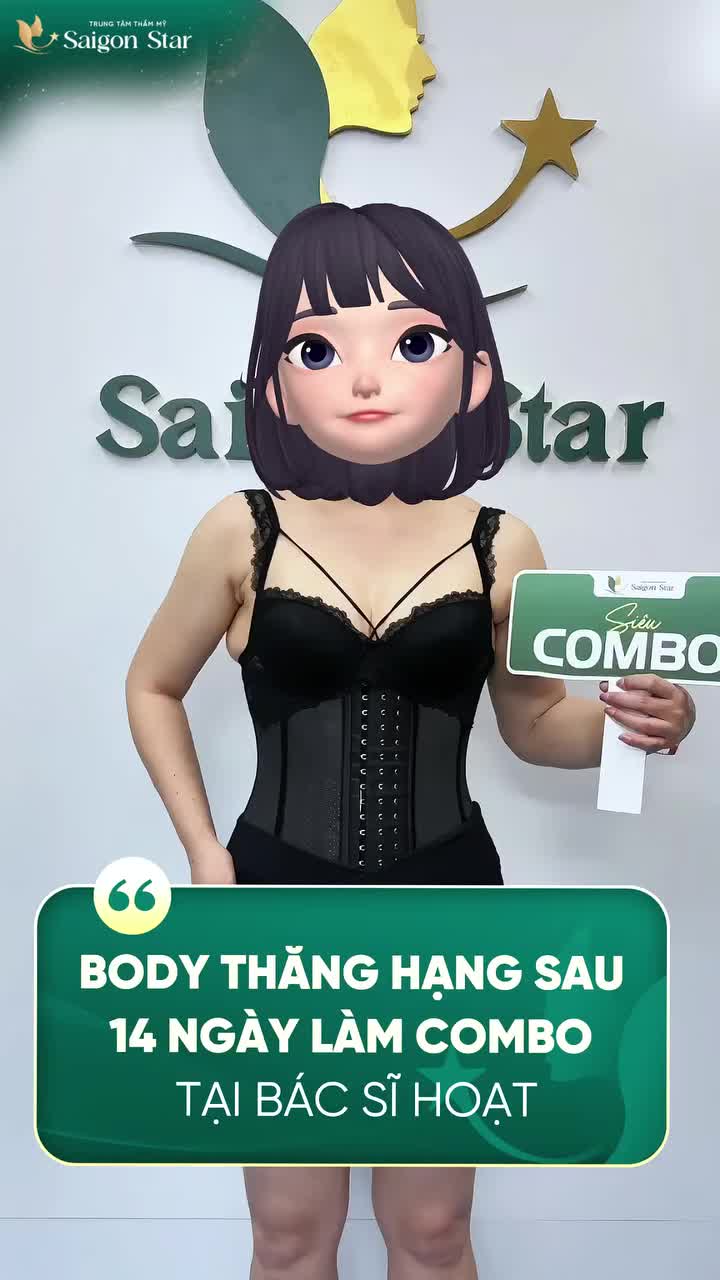 CÂN BẰNG VÓC DÁNG VỚI COMBO CHUỐT DÁNG: NÂNG VÒNG 1 + HÚT MỠ VÒNG 2