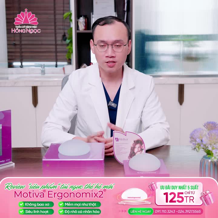 SIÊU MỀM MẠI LINH HOẠT - TÚI NGỰC MOTIVA ERGONOMIX2THẾ HỆ MỚI CÒN CÓ GÌ ĐẶC BIỆT?