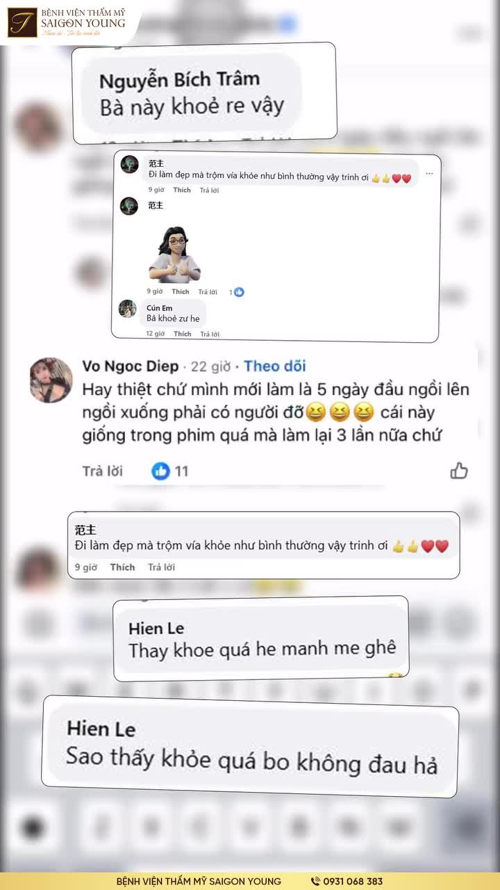 "Nâng vòng 1 có đau không?"