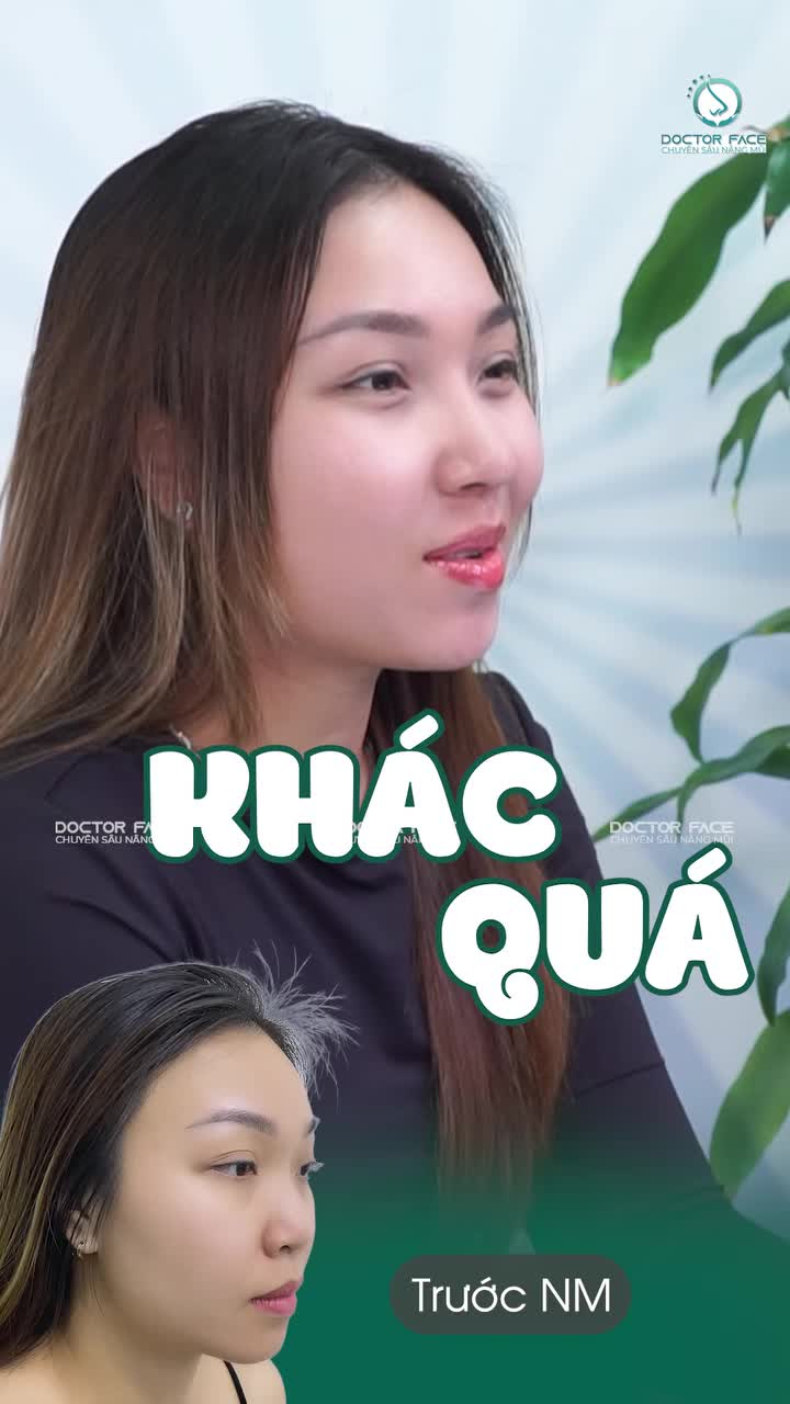 Nhìn kết quả là hiểu vì sao phản ứng đầu tiên của chị khách Việt kiều Mỹ sau khi soi gương lại là một tiếng "wow"