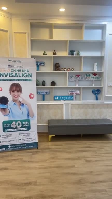 GẮN RĂNG SỨ THẨM MỸ CÙNG BÁC SĨ TRẦN THANH TÙNG TẠI NHA KHOA QUỐC TẾ VIỆT PHÁP CHI NHÁNH BẮC NINH