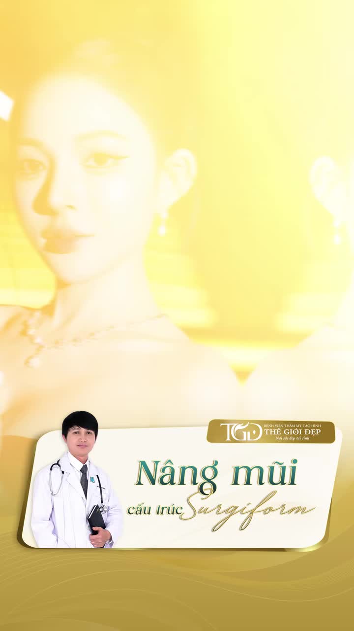 Định hình vẻ đẹp tinh tế, bền lâu theo thời gian bằng phẫu thuật nâng mũi cấu trúc!